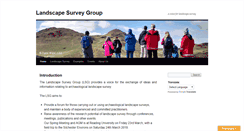 Desktop Screenshot of landscapesurvey.org